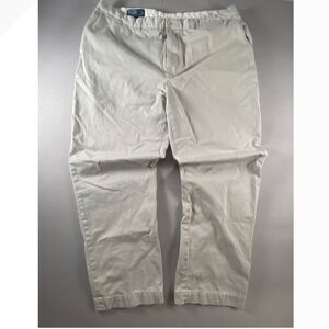 Ralph Lauren Classic Polo Chino Pants Khaki Straight Fit Mens Size 40